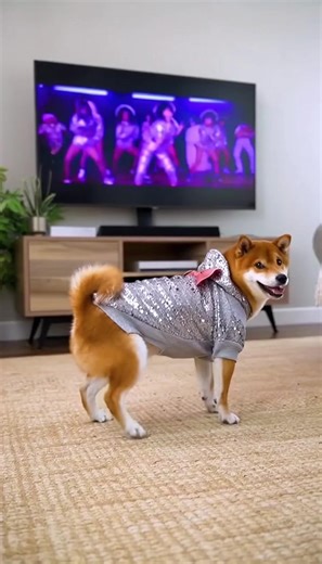 Watch This Happy Dog Dance!