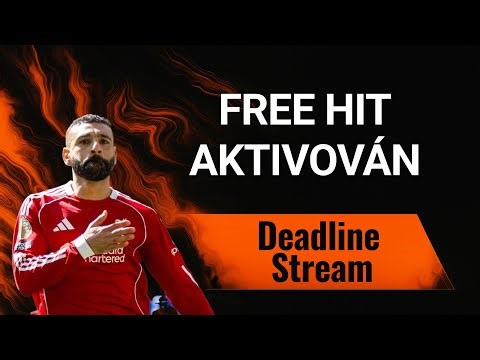 FREE HIT AKTIVOVÁN - GW34 DEADLINE STREAM