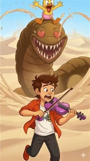 Chaos in Wilderness ep.10 - Ducko Rides Sandworm (Cartoon Music Video)