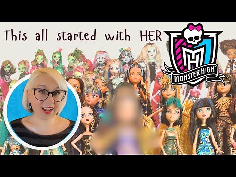 My Entire Monster High Collection: 80 dolls shown one by one. Mostly G1, with G2 & G3