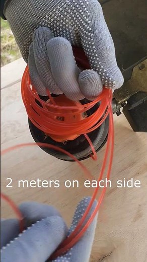 Grass Trimmer With Automatic String Threading