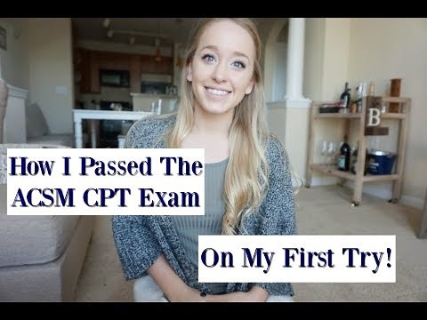 The ACSM CPT Exam | What You Need To Know