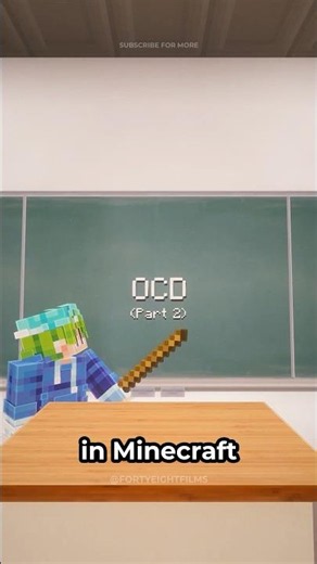 OCD 2 explained in Minecraft ⛏️