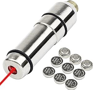 9mm Laser Training Cartridge, Laser Bullet 9mm for Dry Firing, Drill Laser 9mm, 9mm Laser Trainer 9mm Bore Sight, Laser Practice Bullet 9mm, Drill Laser 9mm Dry Fire