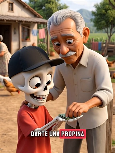 Así era visitar a tus abuelos en el campo cuando eras niño. #quepasariasi #esqueleto #recuerdosdeinfancia #trabajo #Mexico