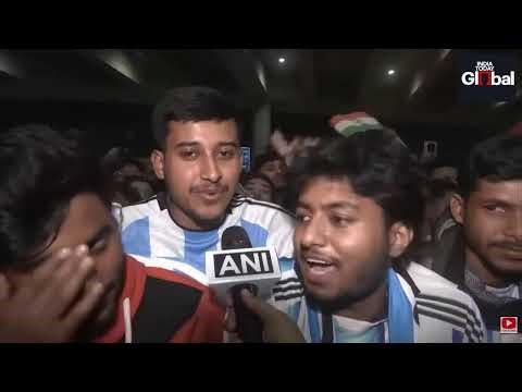 LIVE: Kolkata Welcomes Football Icon Lionel Messi