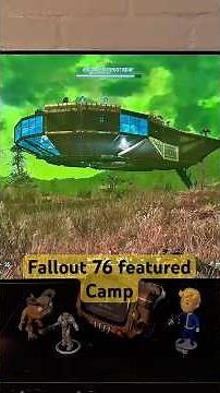 This is THE BEST one yet! Fallout 76 camp build. #falloutbuilds #fallout #game