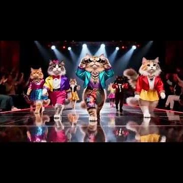 “Cats Doing a Fashion Show? Yes, and It’s EPIC! 😺✨” #cat #catwalktour #funny #dance #kitten