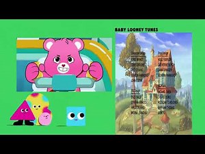 Cartoonito USA - Split Screen Credits and Caillou Curriculum Board ident (September 13th, 2021)