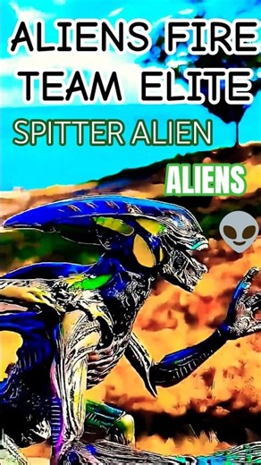 🫵 👽 (SPITTER ALIEN) | (ALIENS FIRE TEAM ELITE) | ACTION FIGURE | NECA TOYS | ALIENS