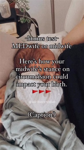 ⚔️ Brenda | Physiological Birth | Holistic Home on Instagram: "In order to believe that routine circumcision of all infant boys is helpful or beneficial, one has to believe that there is something inherently flawed and needing intervention with your brand new son’s body. If your midwife thinks your perfect newborn son is flawed, it is only logical to assume that her ideology about your body’s innate ability to birth (which is far more natural than routine genital surgery!) is similarly flawed. A
