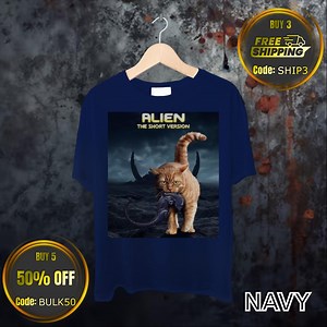 Alien Movie Xenomorph Cat T Shirt:xenomorph Alien Jonesy Cat,alien Xenomorph Shirt,xenomorph Alien Shirt,alien Facehugger Xenomorph T Shirt - Etsy