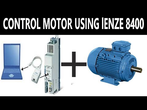 How to Control Motor Rotation using Lenze 8400 Stateline C | Motor Control using Lenze Inverter