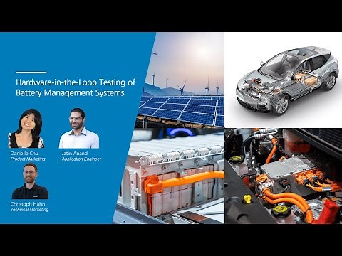 HIL Testing of Battery Management System (BMS)