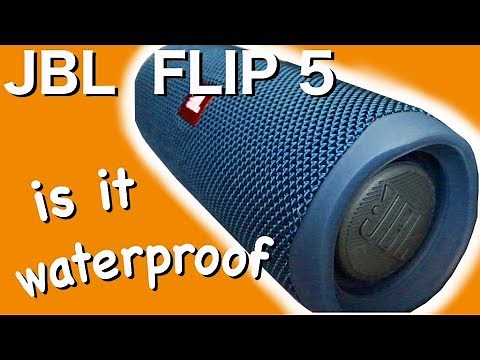 🔊 JBL FLIP5 Waterproof Test - Bluetooth Speaker
