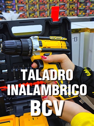 Taladro inalámbrico esencial para tu hogar