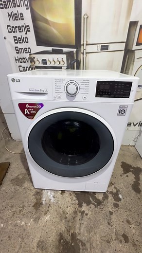 🔴LG ves masina🔴 📌Kapacitet 8kg 📌Maxx obrtaja 1400 📌Energetska klasa A 📌Direkt drive motor 📌Detekcija mekoce tkanine 📌Detekcija tezina vesa 📌Para protiv grinja,alergena 📌Vrata od kaljenog stakla 📌Upravljanje preko mobilnog 📌Aqua stop sistem 📌Dimenzije 60x60 💶250e #prodaja #fyp #foryou belatehnika polovnestvariprodaja viralvideos viralreels | Petar Pero Covic