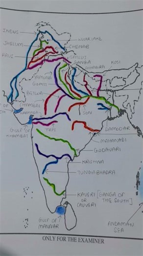 Map of India – A Land of Diversity