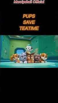 Pups Save Teatime | PAW Patrol Wipeout