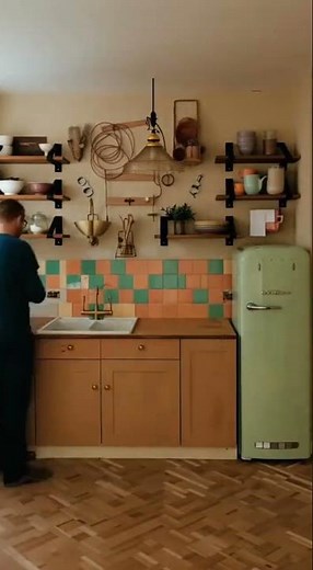 Cozy Retro Kitchen Remodel: A Warm and Inviting Transformation