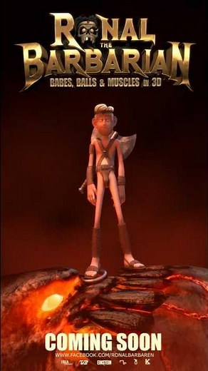 Motion Poster film Ronal The Barbarian - Teaser Animated -JRD FILMS
