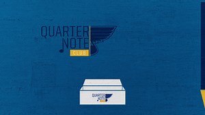 Check out the newest Blues membership - the Quarter Note Club! Join today to guarantee you'll receive the Spring box (limited quantities available)! https://stlblues.me/3uMRKX8 | St. Louis Blues