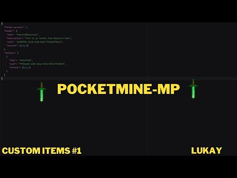 PockeMine-MP | #1 | How to create a Custom Item
