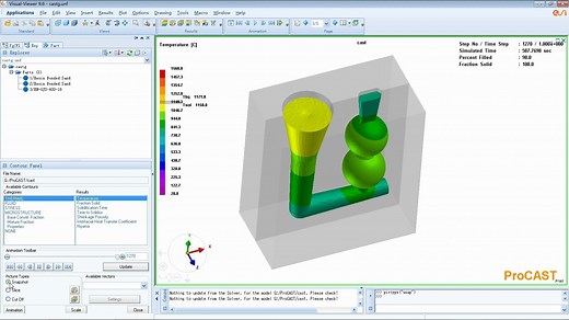 Procast各部分快速上手操作