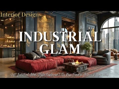 Industrial Glam Interior Design: Luxe Comfort Meets Urban Loft Living