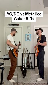 791K views · 18K reactions | AC/DC vs Metallica Guitar Riffs 落 #guitar #acdc #metallica #80s #90s #rockmusic #metal #classicrock #explore | rokkocash | Facebook