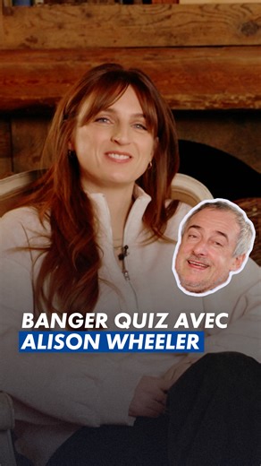 CANAL+ | Omar et Fred ou Homère et Freud ? 🤔 Sebastien Thoen a posé quelques questions à Alison Wheeler au coin du feu au Festival de l'Alpe d'Huez 🔥 | Instagram