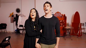 73K views · 3.1K reactions | SWOON! We can't wait for Casey Cott and Courtney Reed to hit the Broadway stage as Christian and Satine! Here's a sneak peek from the rehearsal room where they gave us a few bars of "Come What May"❣️ | Moulin Rouge The Musical - Broadway | Facebook