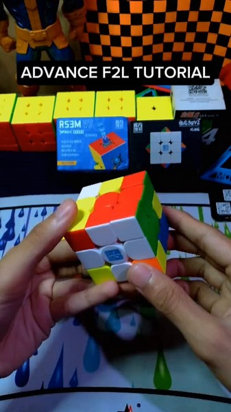 Advanced F2L Techniques for Solving Rubik's Cube