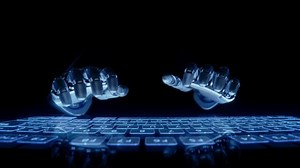 Looping Animation Humanoid Robot Swiftly Programming Stock Footage Video (100% Royalty-free) 3493036625 | Shutterstock