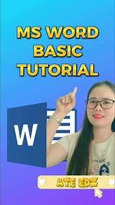 #How to insert text box in MS Word document #Microsoft Word #MS Word Basic Tutorial #myfbreelsvideo #fbreels #StarsEverywhere | Editha Asis Landicho | Facebook