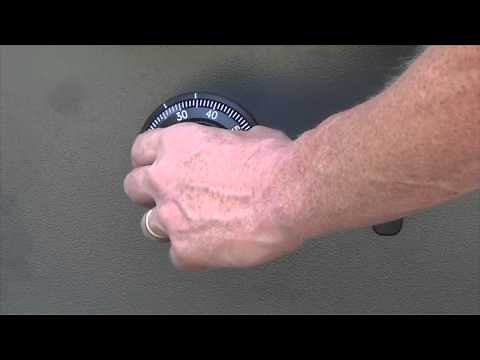 how to open the ATM vault door