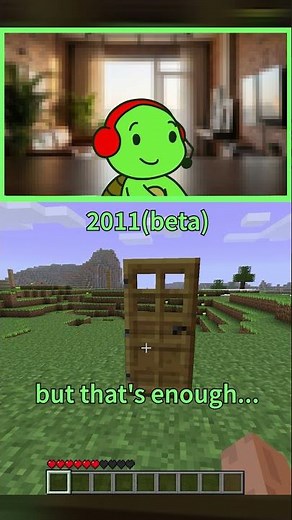 Minecraft: Beta vs Current Version 😳
