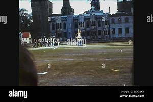 United Kingdom 1969, Military demonstration parade 7 Stock Video Footage - Alamy