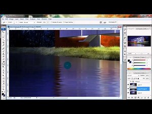 Architecture Illustrations: Fast Water Reflections via Photoshop