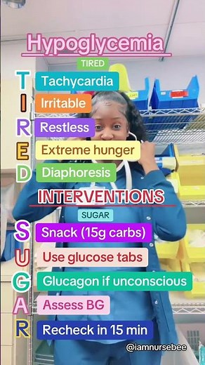 #hypoglycemia #nursingschool #nclexstudyguide #nursingstudent #nclexstudyguide