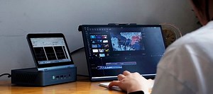 Miniproca: un curioso Mini-PC que integra una pantalla 4K a 120 Hz de 7 pulgadas