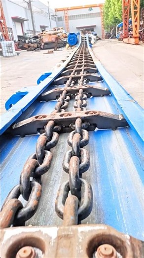 Scraper conveyor for coal transportation under the coal mine of 800,000 tons. #scraper #vietnam