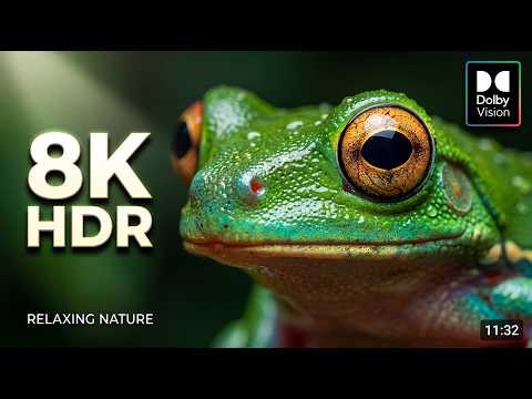 Life Inside the Amazon Jungle… 🌿 (8K HDR Wildlife & Nature Relaxation)