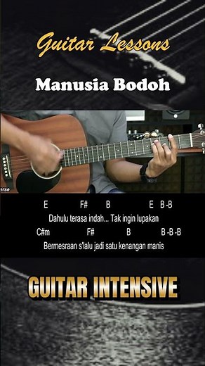 Manusia Bodoh - Ada Band | Tutorial Chord Gitar Mudah dan Lirik