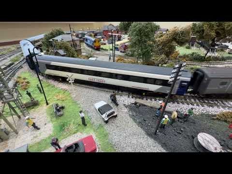 Class 43 HST-125 passes the Invacar.