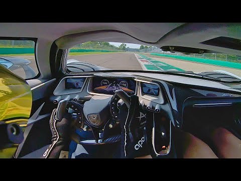POV onboard the 9,000rpm V12 Apollo IE Hypercar at Monza circuit feat. Incredible engine sound!