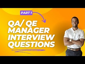 Top QA / QE Manager Interview Questions Part 1