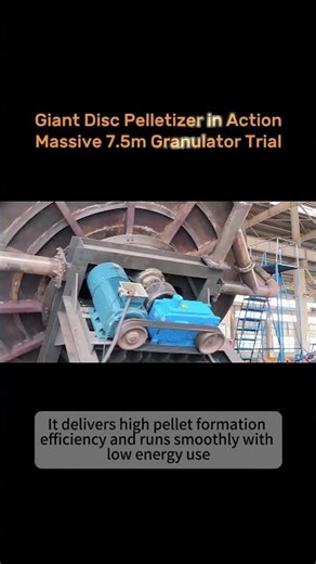 Advanced Large-Scale Disc Granulator for Iron Ore Pelletizing Iron Ore Pelletizing #Disc Pelletizer