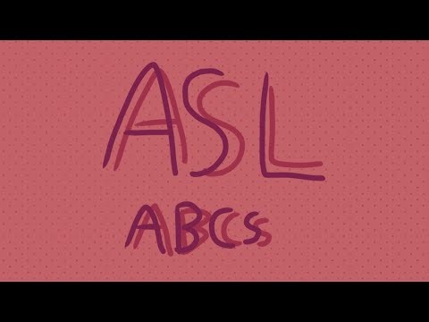 ASL Alphabet- ABCs in American Sign Language