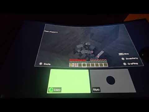 I survived 1 hour blindfolded Minecraft bedrock edition on hardcore